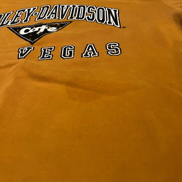 Harley Davidson cafe orange crewneck (large) - Picture 3 of 4
